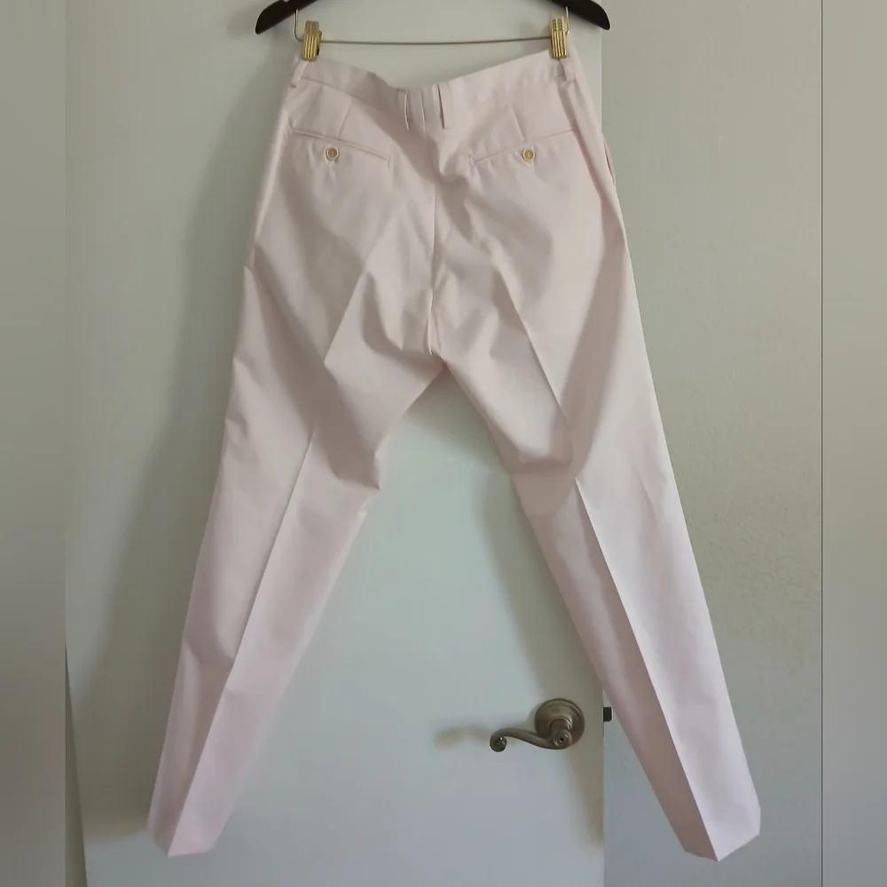Nigel Curtiss Jim Thot costumized pants in light pink.Made in Italy.Size 50 (IT)